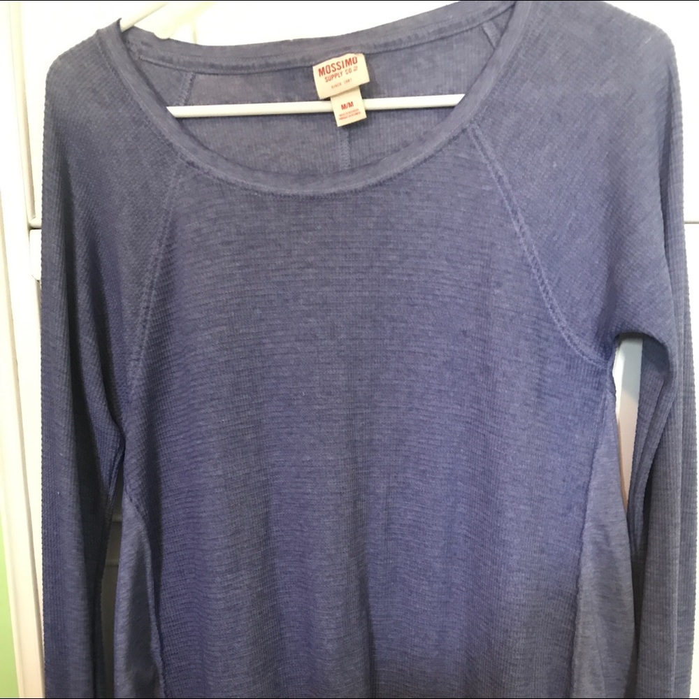 Long sleeve flowy blouse